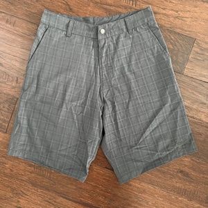 RS SURF Dark Gray Shorts with stripes Sz 28